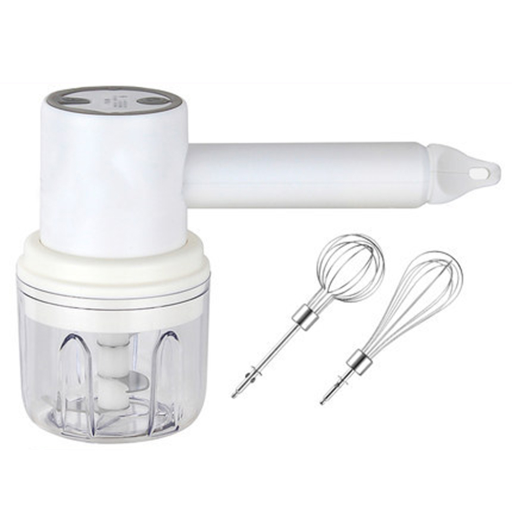 Immersion Hand Blender Set - Wireless Electric Food Mixer USB Hand