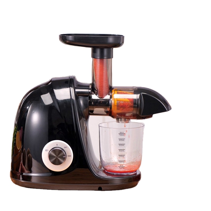 Electric Slow Juicer Cold Press - 2026-Black Horizontal Slow Juicer High Quality