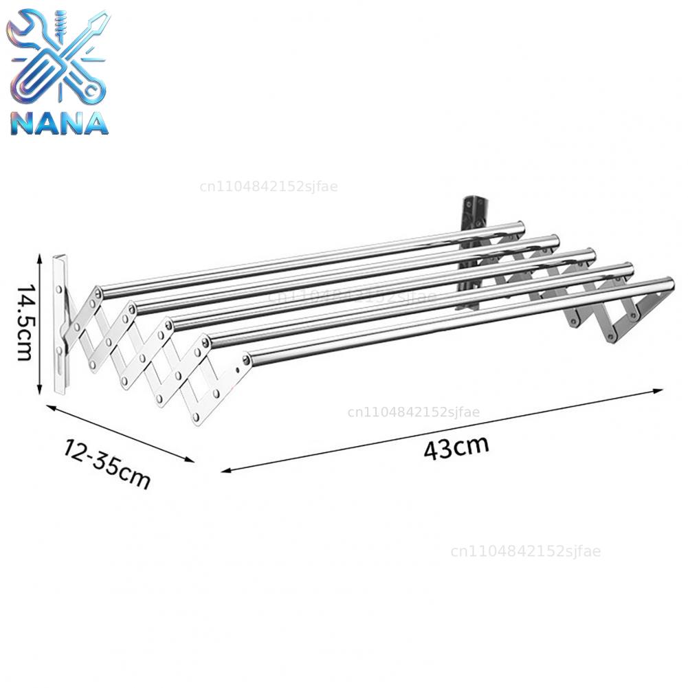 Laundry - Clothes Drying Rack Wall-Mounted Drying Rack
