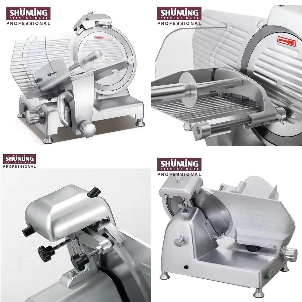 Automatic Meat Slicer Home - New SHUNLING Electric Meat Slicer Stainless