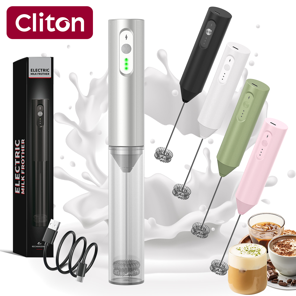 Portable Blender Usb Rechargeable - Cliton Electroplated Silver USB-C Rechargeable 3-Speed