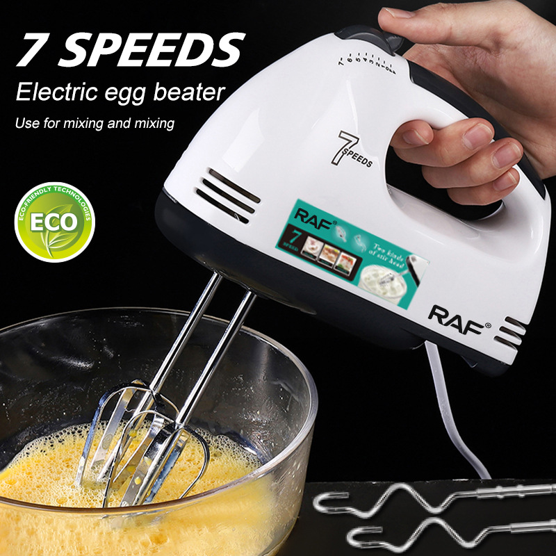 Electric Milk Frother Handheld - 7-Speed Adjustable Electric Milk Frother 110V/220V