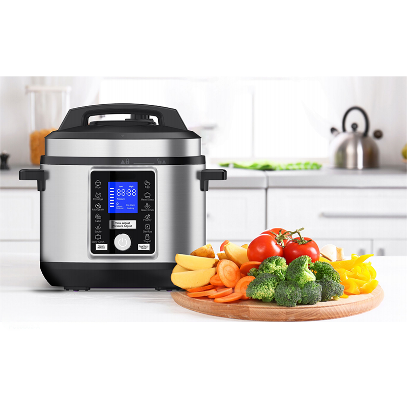Smart Instant Pressure Cooker - Kitchen Appliances Aluminium Electric Pressure Cooker