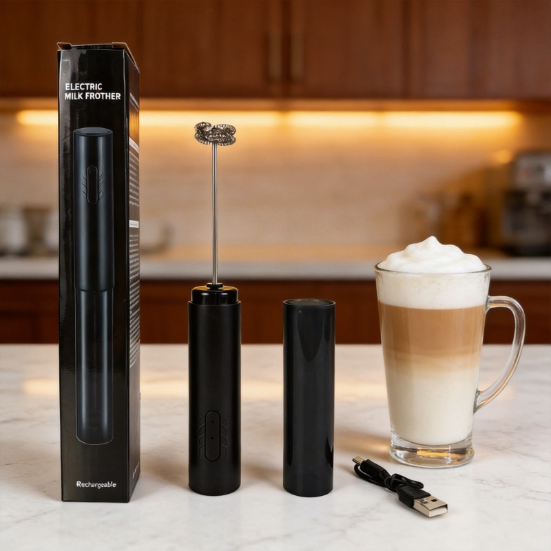 Portable Blender Usb Rechargeable - Electric Milk Frother Portable Egg Beater