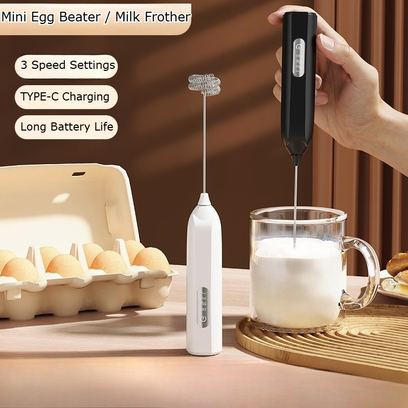 Electric Milk Frother Handheld - New Handheld Electric Milk Frother Automatic