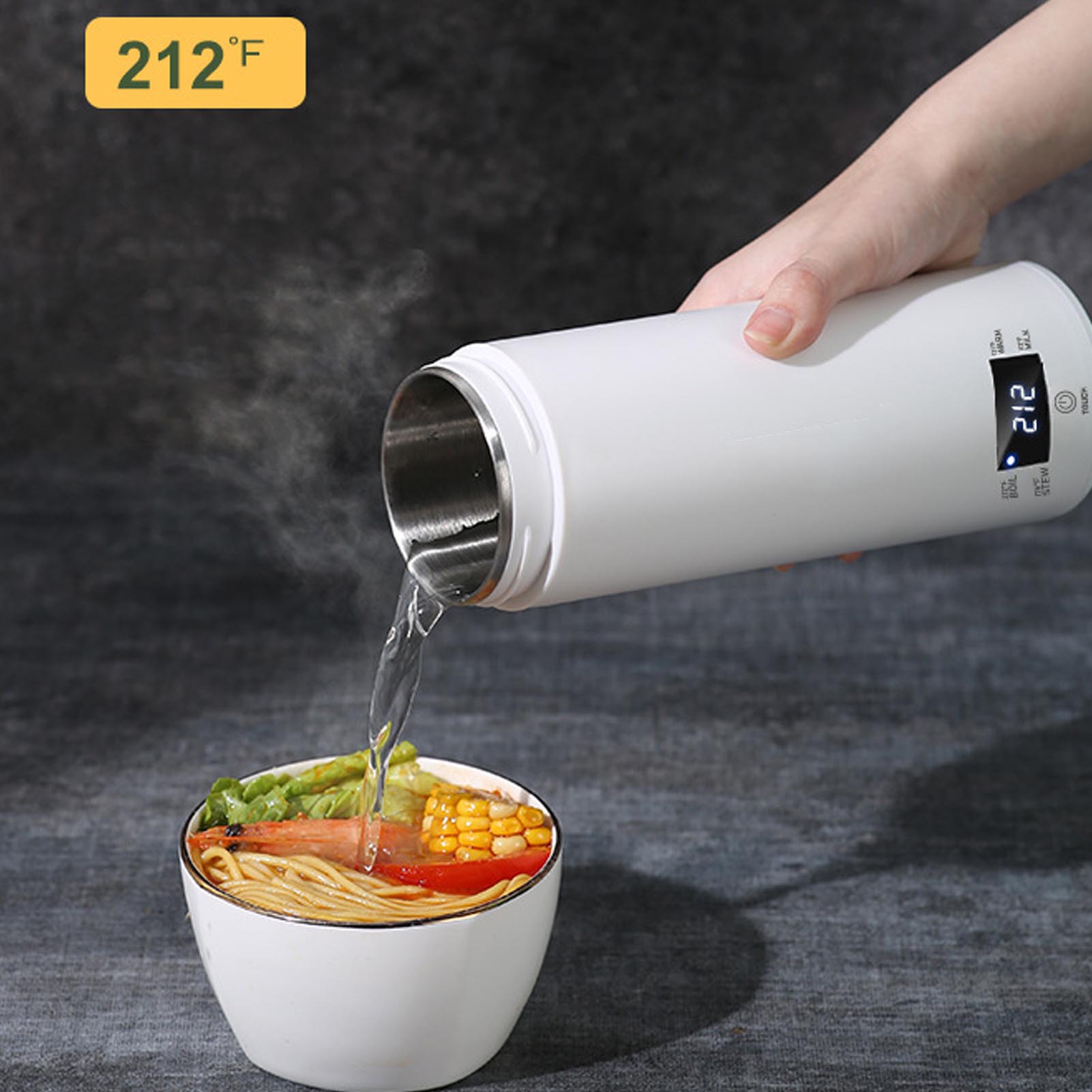 Electric Kettle Temperature Control - Mini Portable Electric Kettle 450ml with