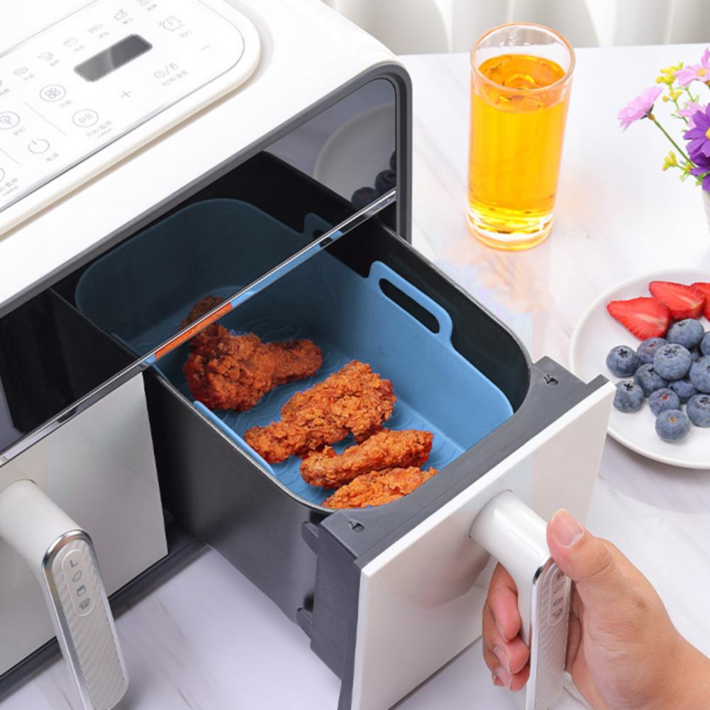 Air Fryer Silicone Pot Liner - Air Fryers Pan Useful Fryers Pot