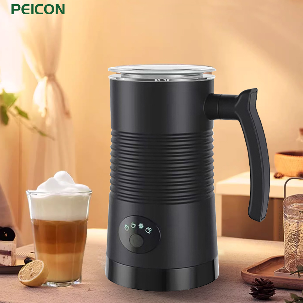 Electric Milk Frother Handheld - Electric Milk Frother Automatic Rotary Foamer