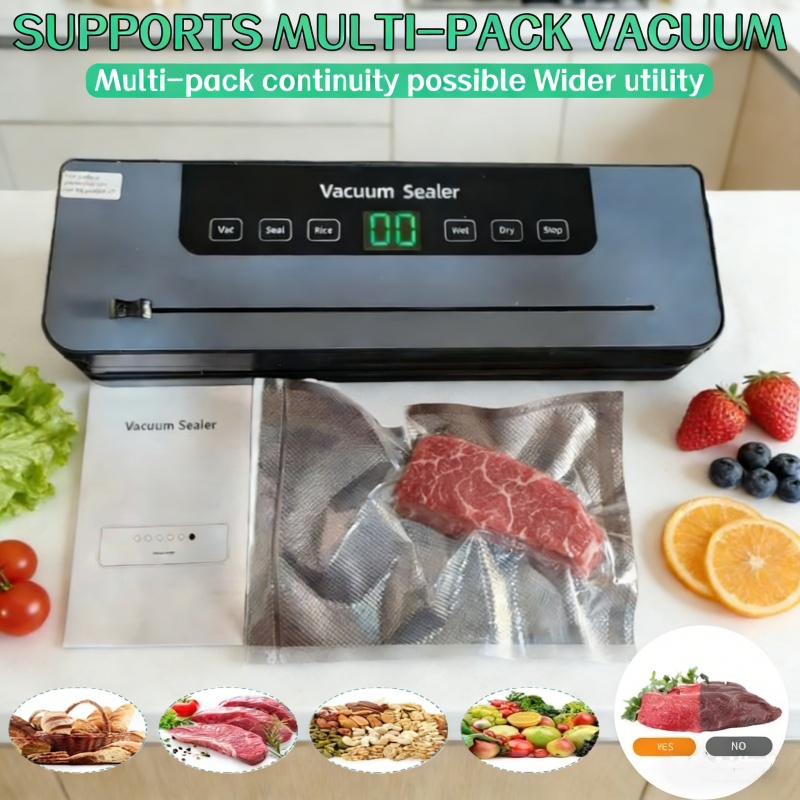 Food Vacuum Sealer Machine - 2026 6-in-1 Automatic Electric Vacuum Sealer
