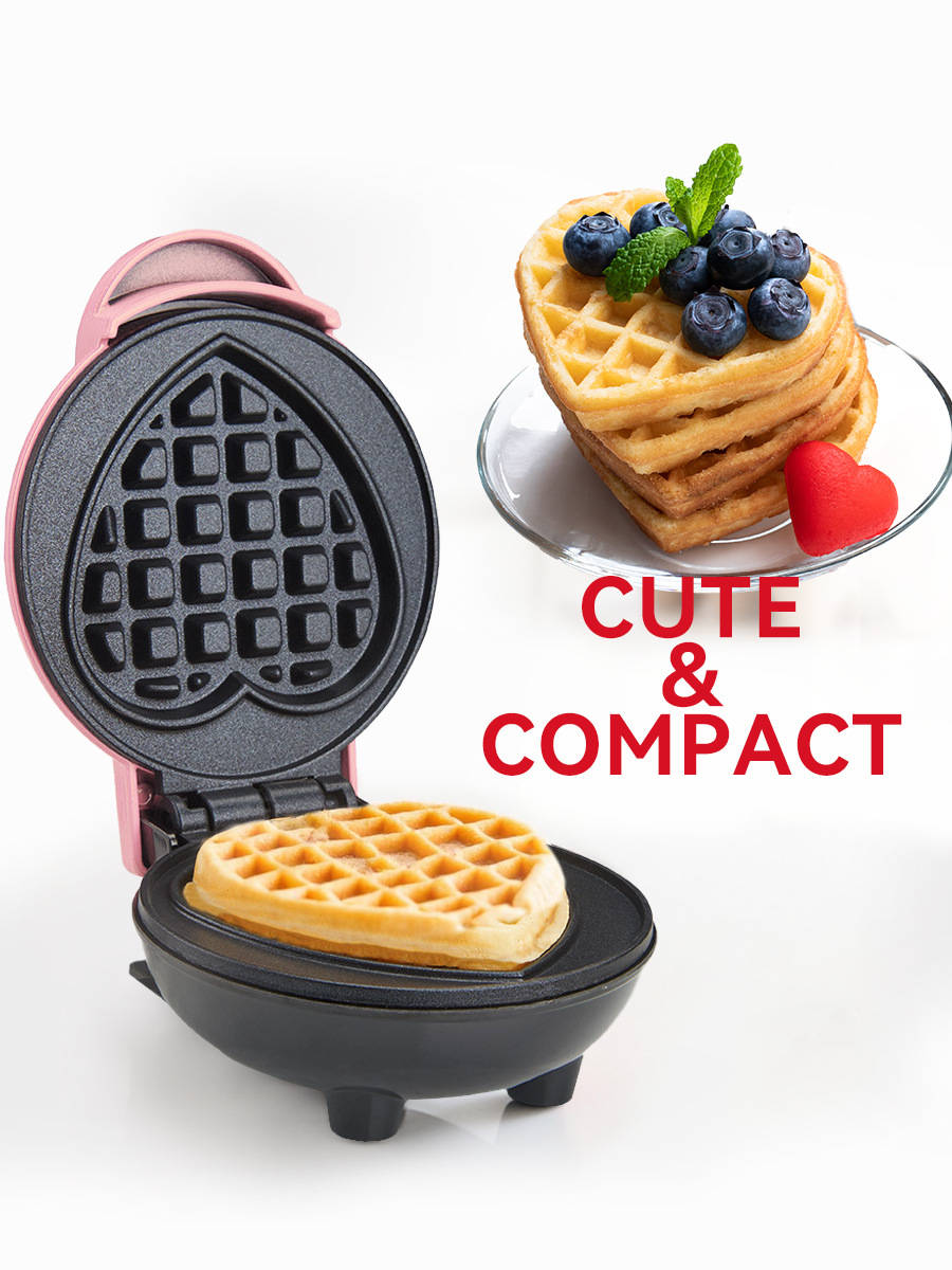 Mini Waffle Maker Machine - Mini Waffle Maker Electric Kitchen Appliance