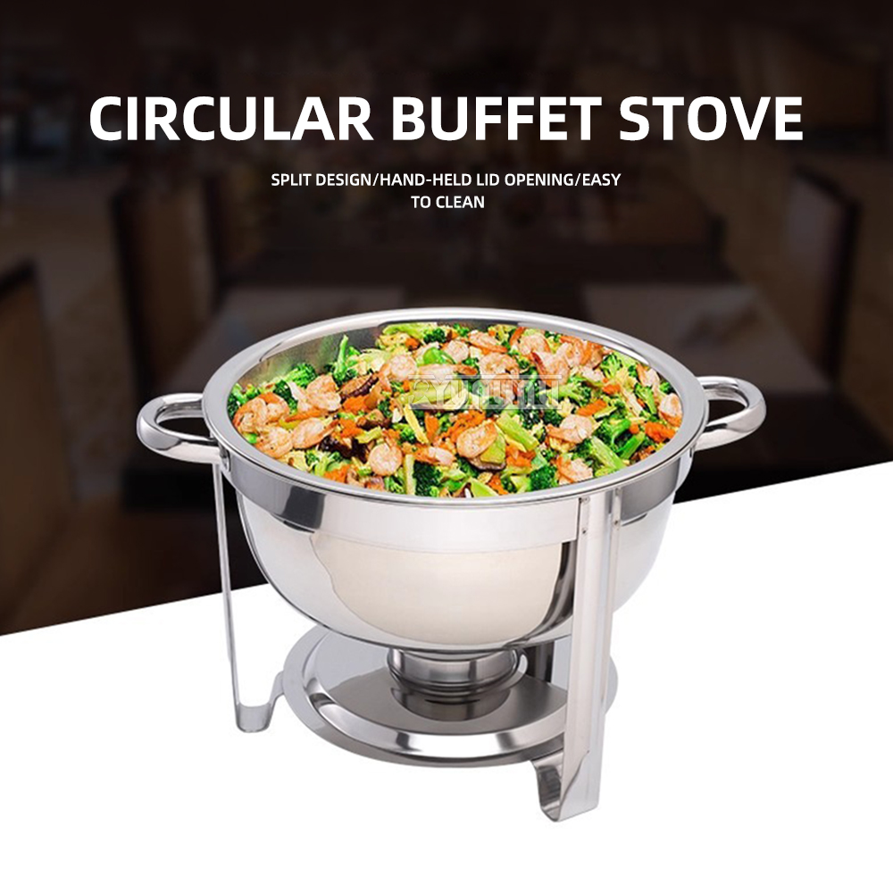 Small Appliances - LS-RG835 7L Stainless Steel Circular Buffet
