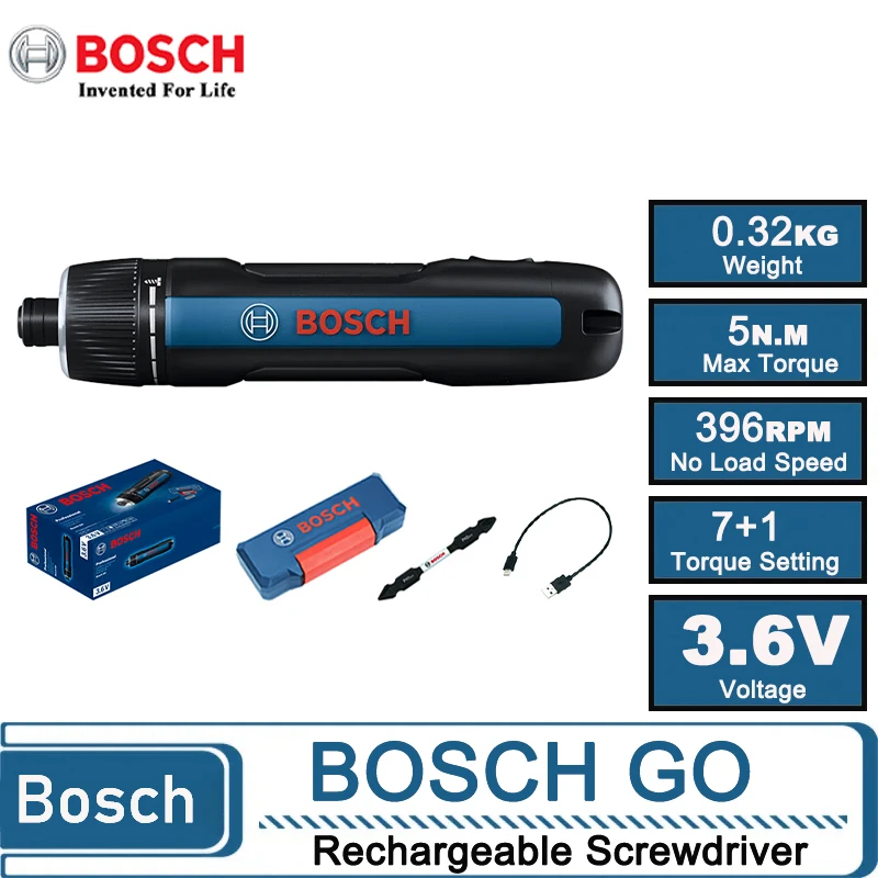 Home Appliances - Bosch GO 3 Cordless Electric Screwdriver,