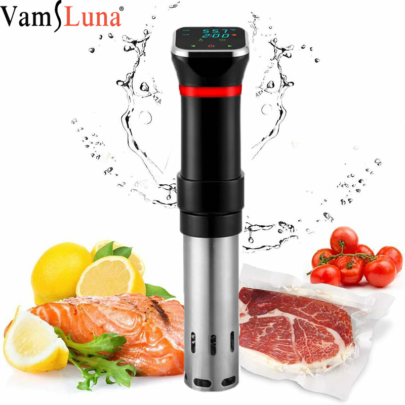 Digital Sous Vide Precision Cooker - Portable 1100W Vacuum Food Sous Vide