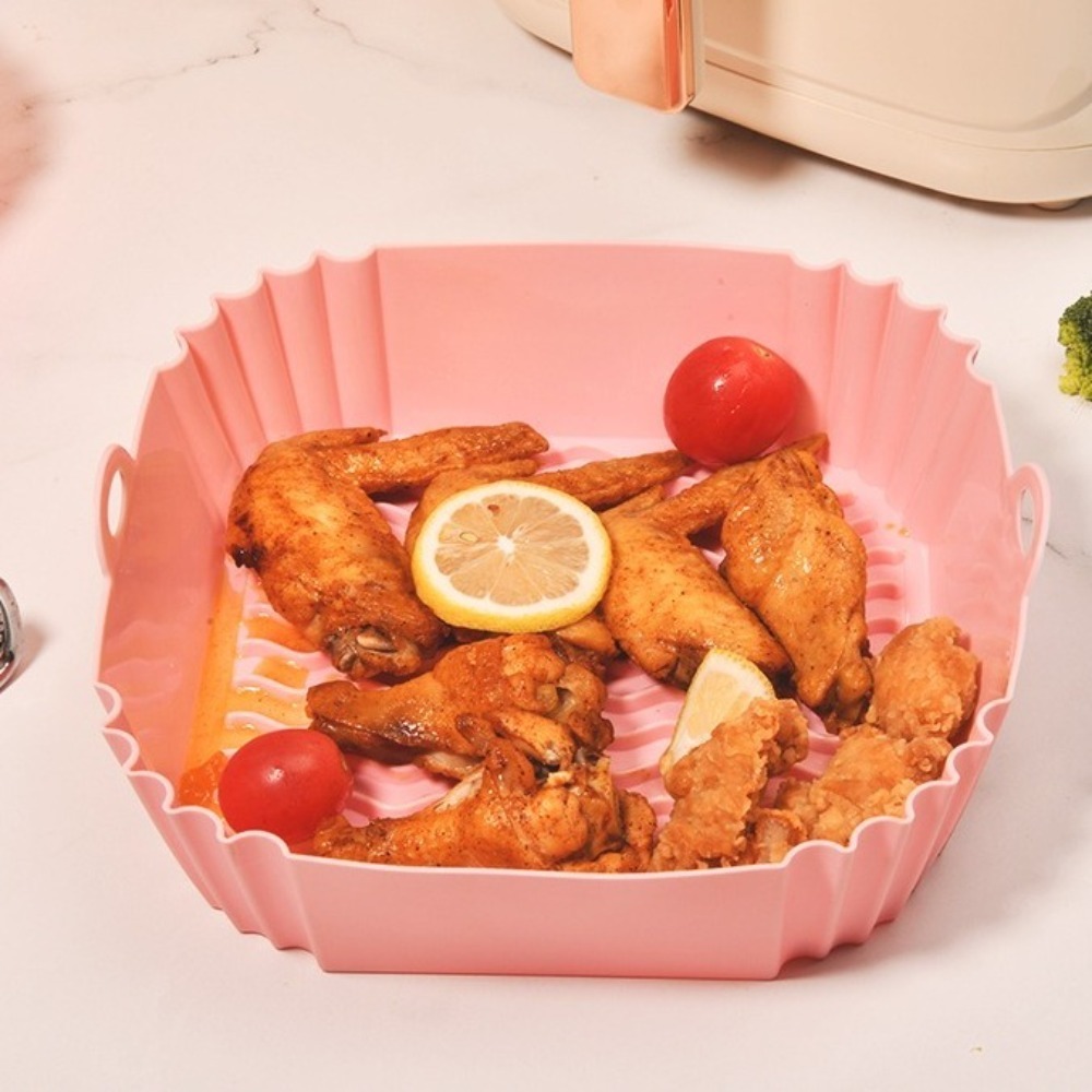 Air Fryer Silicone Pot Liner - Non-stick Silicone Air Fryer Liners Mould