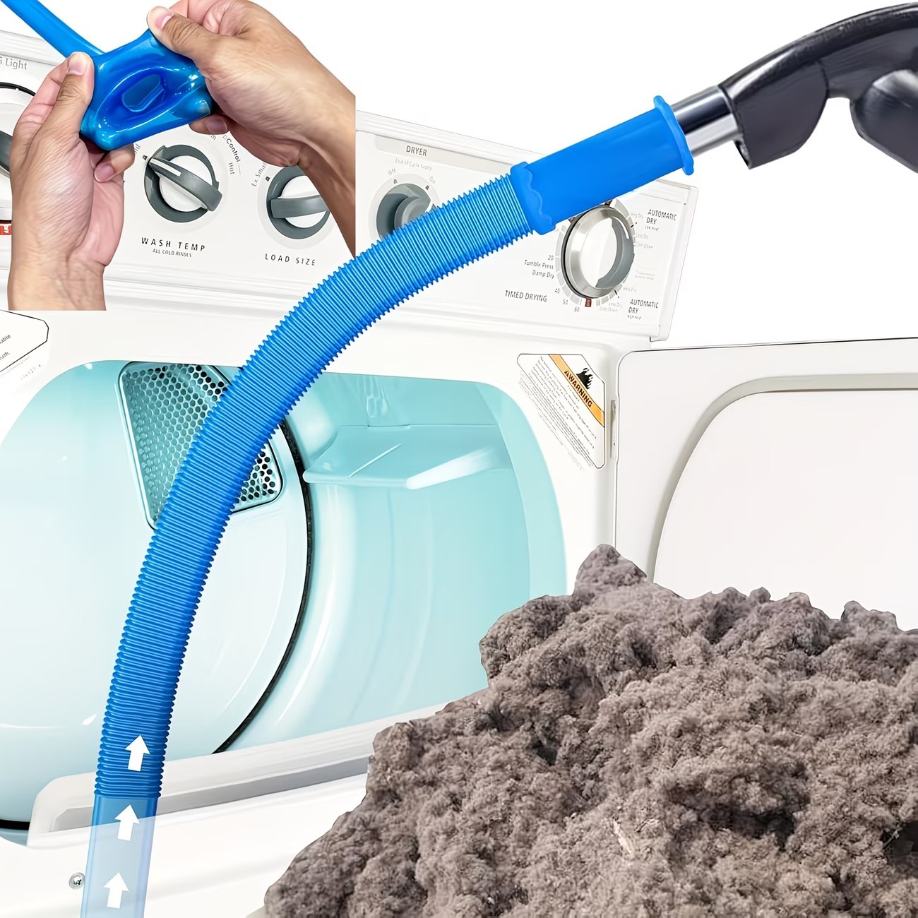 1Pc Dryer Vent Cleaner Hose -  - огляд і ціна Laundry