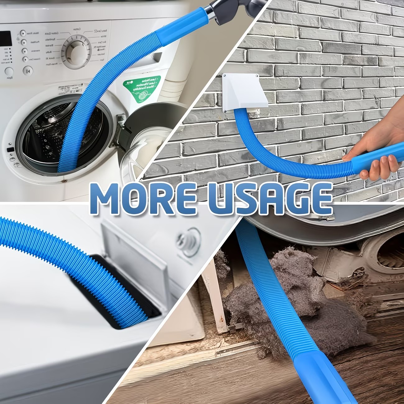 1Pc Dryer Vent Cleaner Hose -  - огляд і ціна Laundry