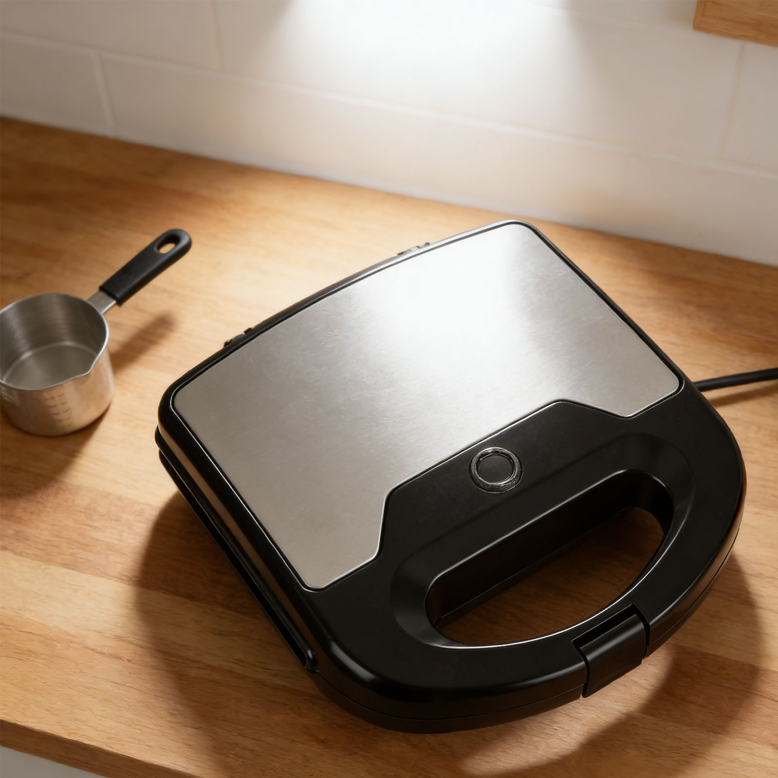 12 Walnut Cookie Maker Non Sti - огляд і ціна Mini Waffle Maker Machine