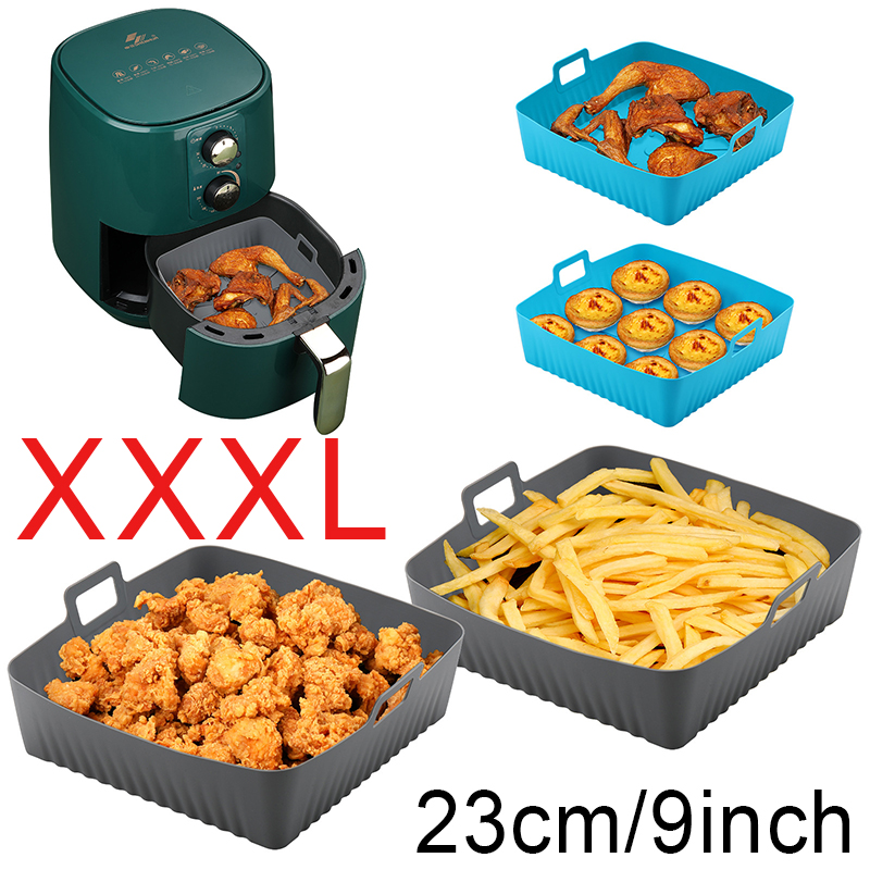 Square Large Silicone Air Frye - огляд і ціна Air Fryer Silicone Pot Liner