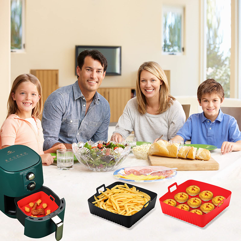 Square Large Silicone Air Frye - огляд і ціна Air Fryer Silicone Pot Liner