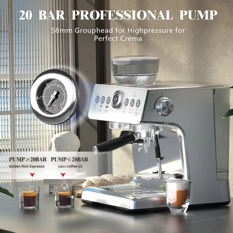 21M Professional Electric Espr - огляд і ціна Coffee Bean Grinder Electric