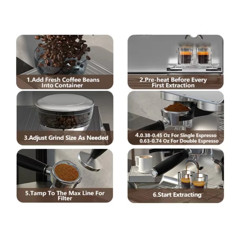 21M Professional Electric Espr - огляд і ціна Coffee Bean Grinder Electric
