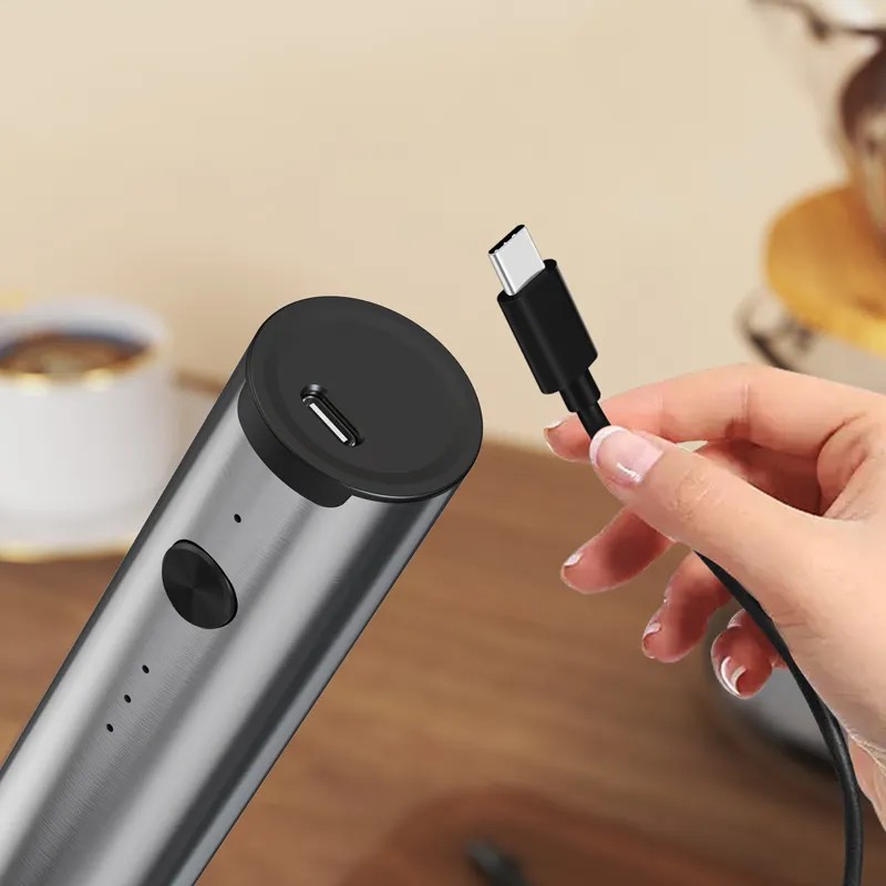 Wireless Electric Mini Milk Fr - огляд і ціна Immersion Hand Blender Set