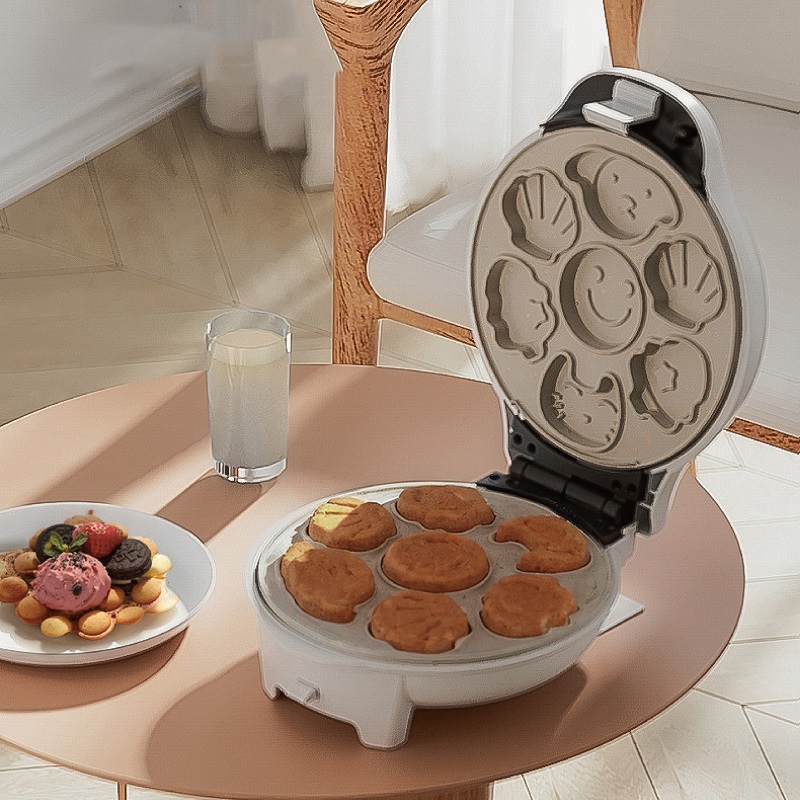 750W Mini Sandwich Maker Elect - огляд і ціна Mini Waffle Maker Machine