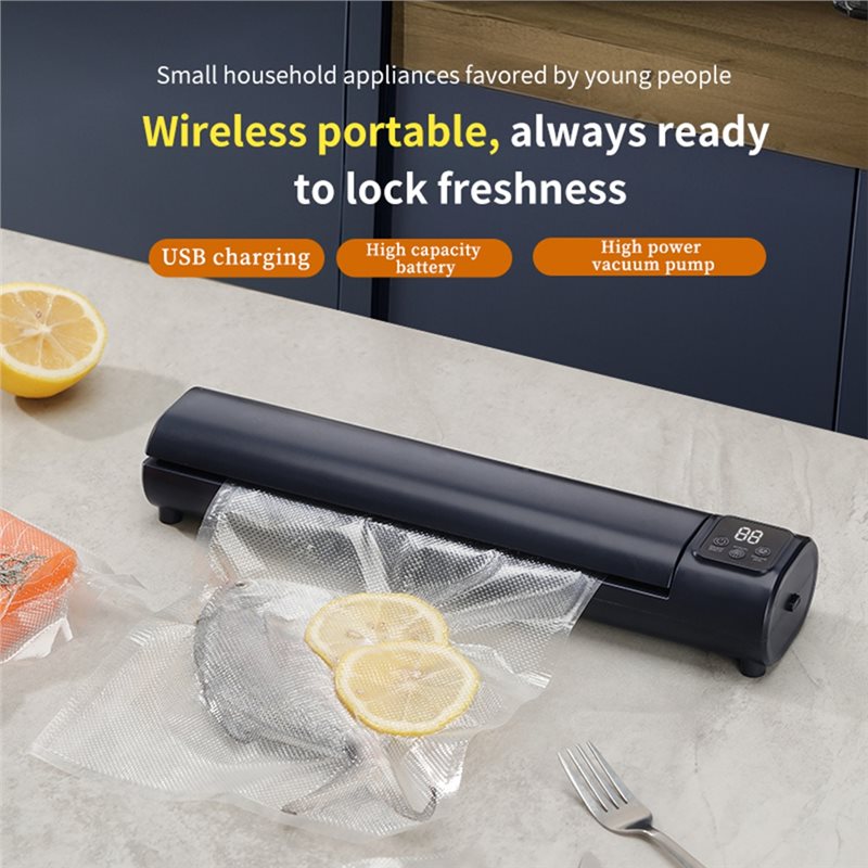 DT15 Portable Vacuum Sealing M - огляд і ціна Food Vacuum Sealer Machine