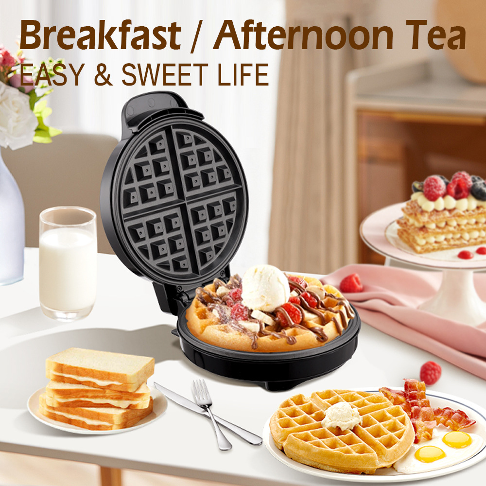 Breakfast Waffle Molds Egg Cak - огляд і ціна Mini Waffle Maker Machine