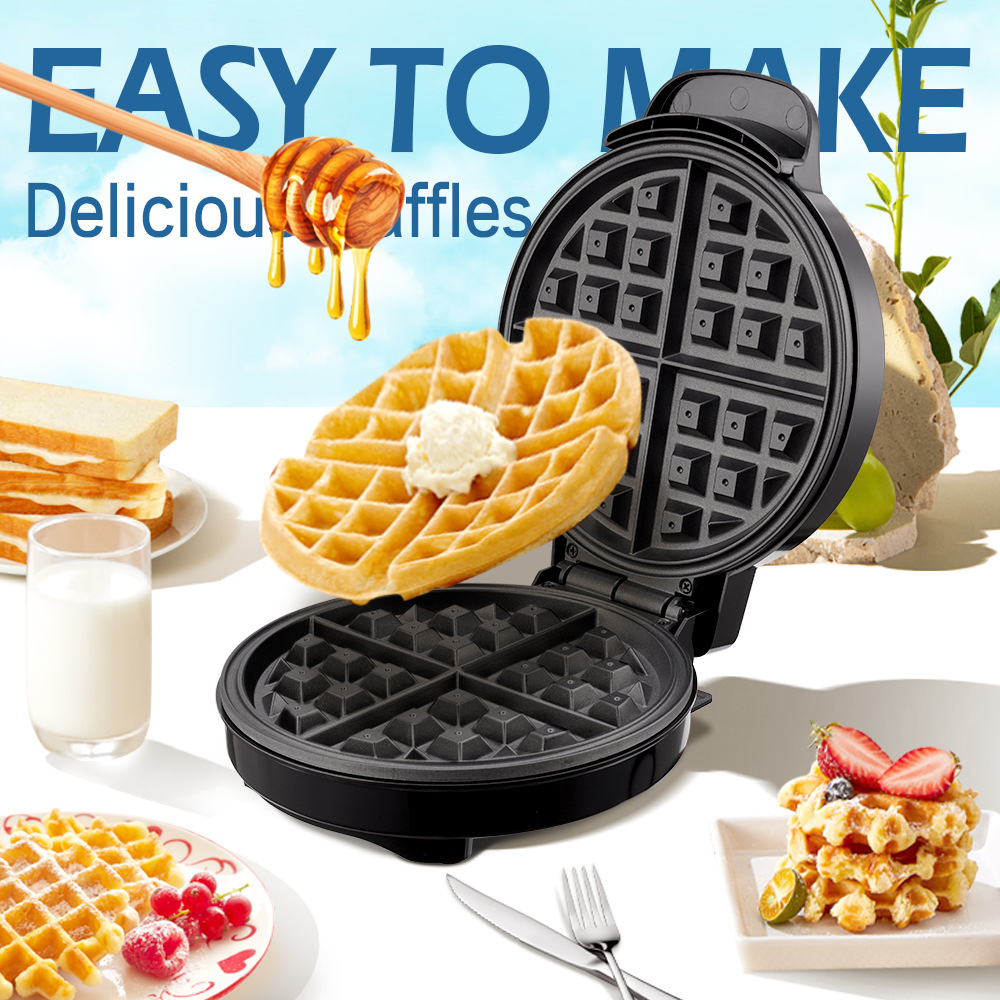 Breakfast Waffle Molds Egg Cak - огляд і ціна Mini Waffle Maker Machine