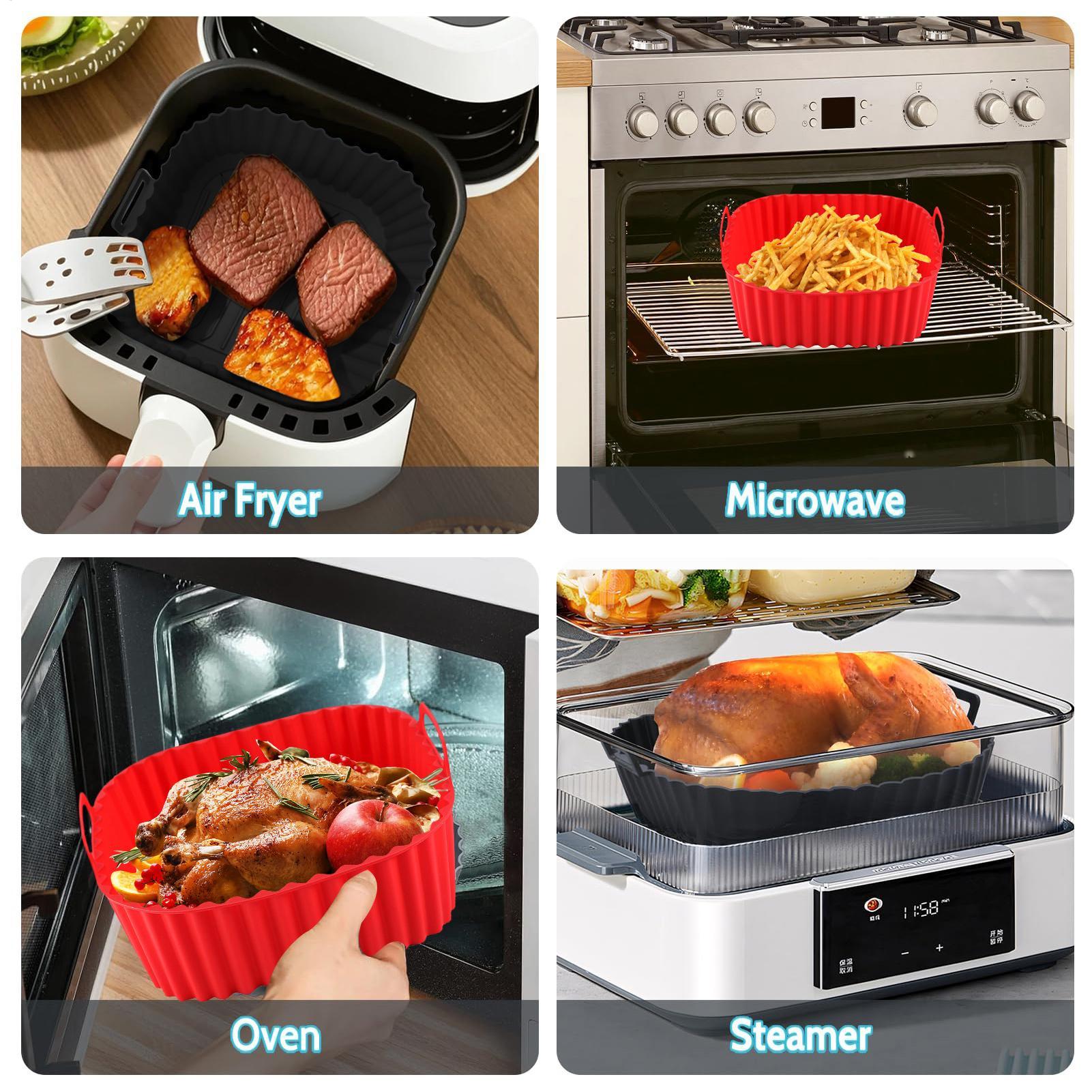 Silicone Air Fryer Liners Pot  - огляд і ціна Air Fryer Silicone Pot Liner