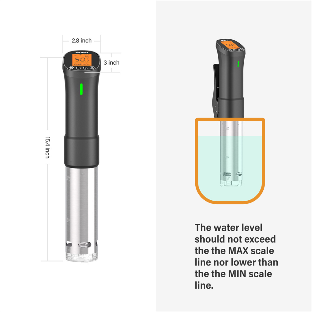 INKBIRD Culinary Sous Vide ISV - огляд і ціна Digital Sous Vide Precision Cooker