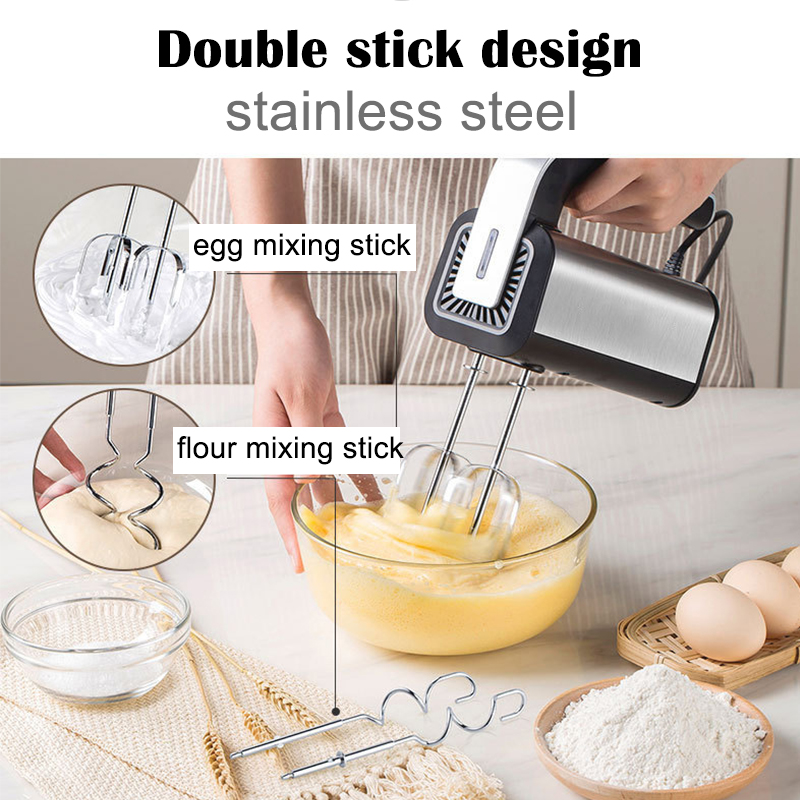 Electric Hand Blender Stainles - огляд і ціна Immersion Hand Blender Set