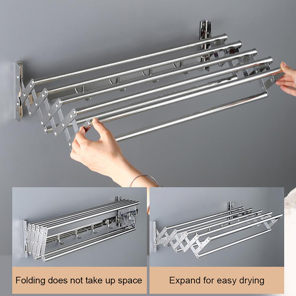 Clothes Drying Rack Wall-Mount - огляд і ціна Laundry
