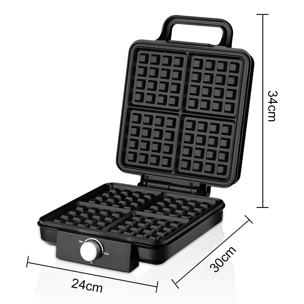 4-Slice Belgian Waffle Maker 1 - огляд і ціна Mini Waffle Maker Machine