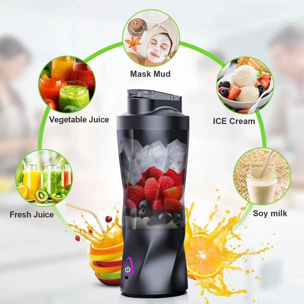 Portable Electric Juicer Blend - огляд і ціна Portable Blender Usb Rechargeable