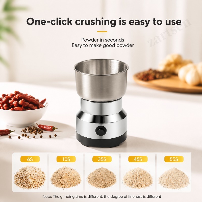 Kitchen Multifunctional 4 Blad - огляд і ціна Coffee Bean Grinder Electric