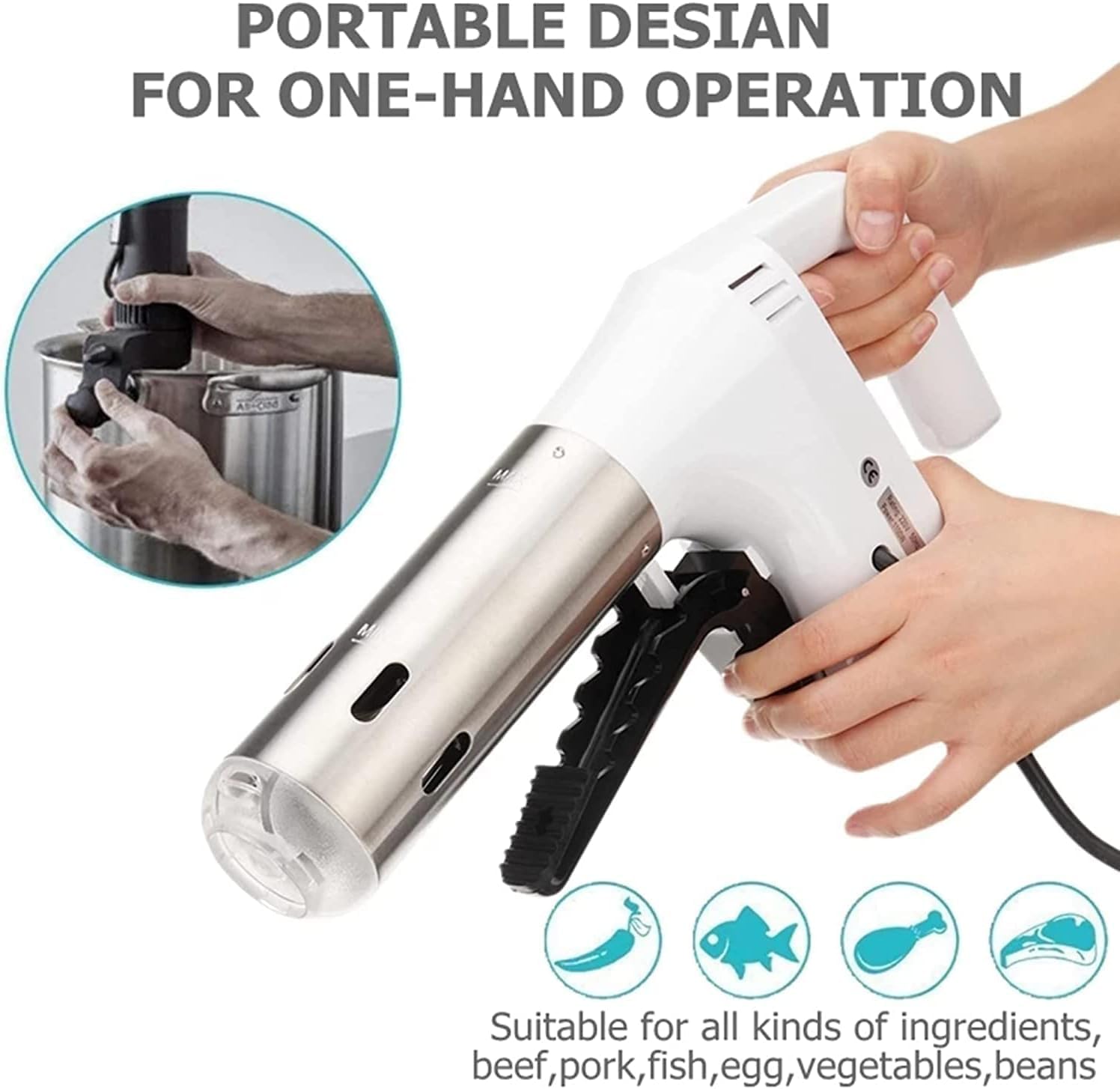 SmartChef Sous Vide Machine 18 - огляд і ціна Digital Sous Vide Precision Cooker