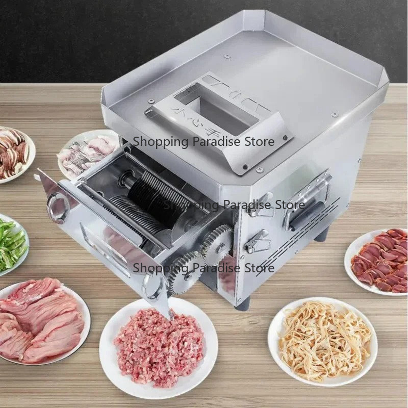 Multifunctional Commercial/Hom - огляд і ціна Automatic Meat Slicer Home