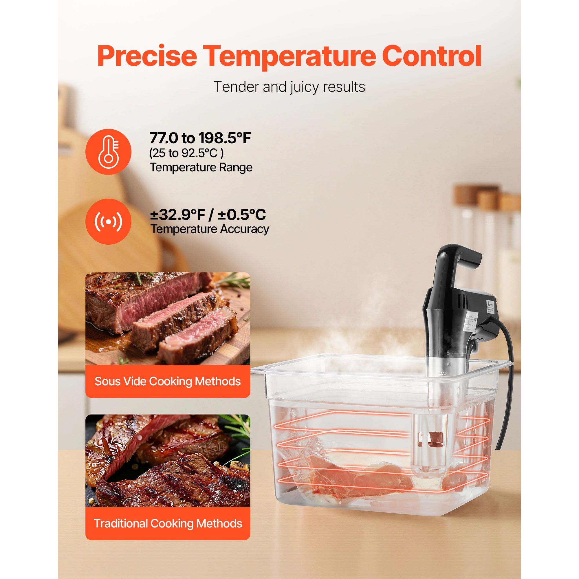 Sous Vide Precision Cooker, 11 - огляд і ціна Digital Sous Vide Precision Cooker
