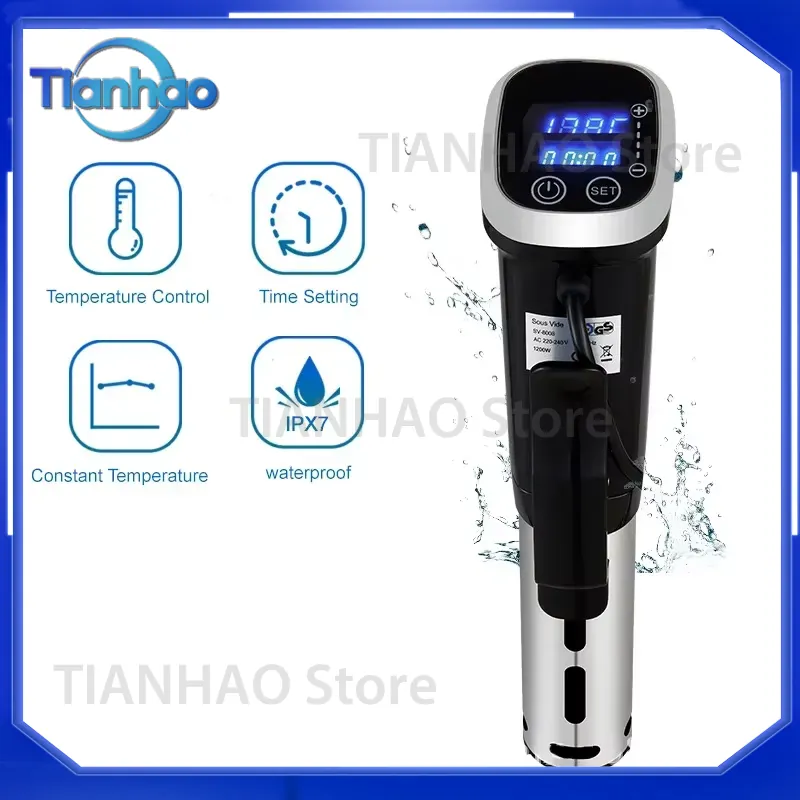 IPX7 Waterproof Sous Vide Prec - огляд і ціна Digital Sous Vide Precision Cooker