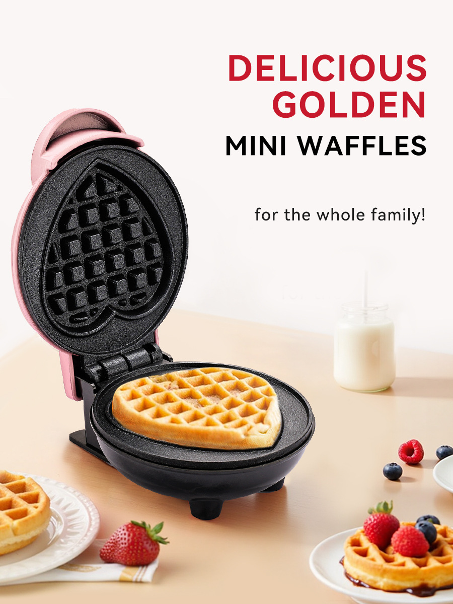 Mini Waffle Maker Electric Kit - огляд і ціна Mini Waffle Maker Machine
