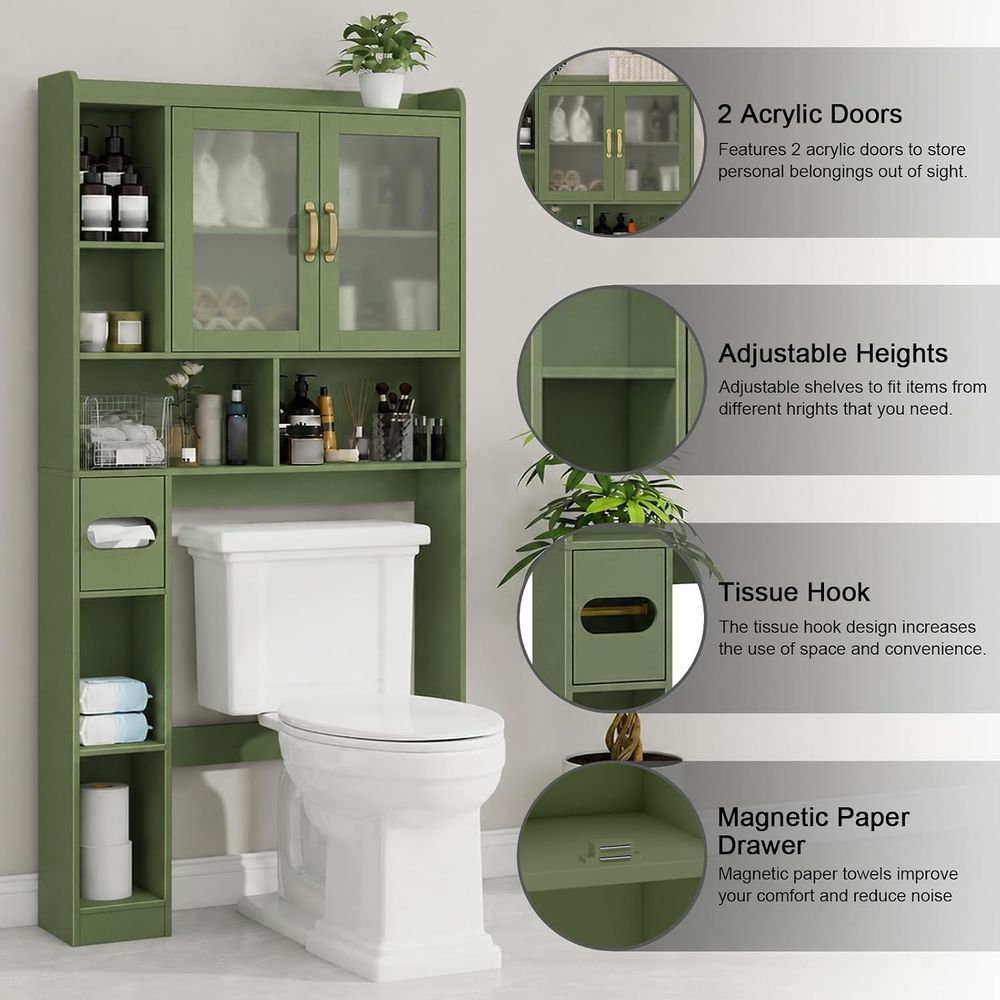 Space-Saving Acrylic Over-the- - огляд і ціна Laundry