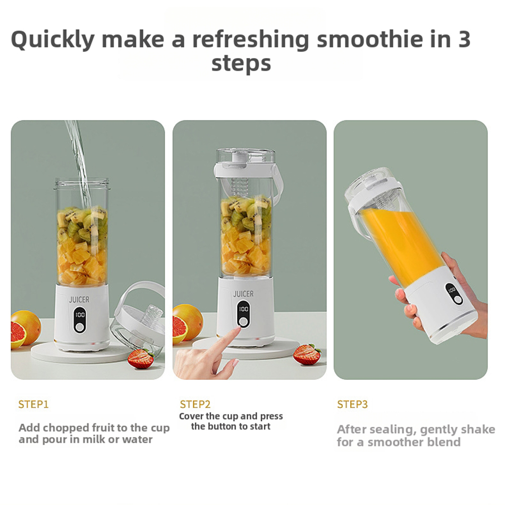 Portable Blender 600ML Electri - огляд і ціна Portable Blender Usb Rechargeable