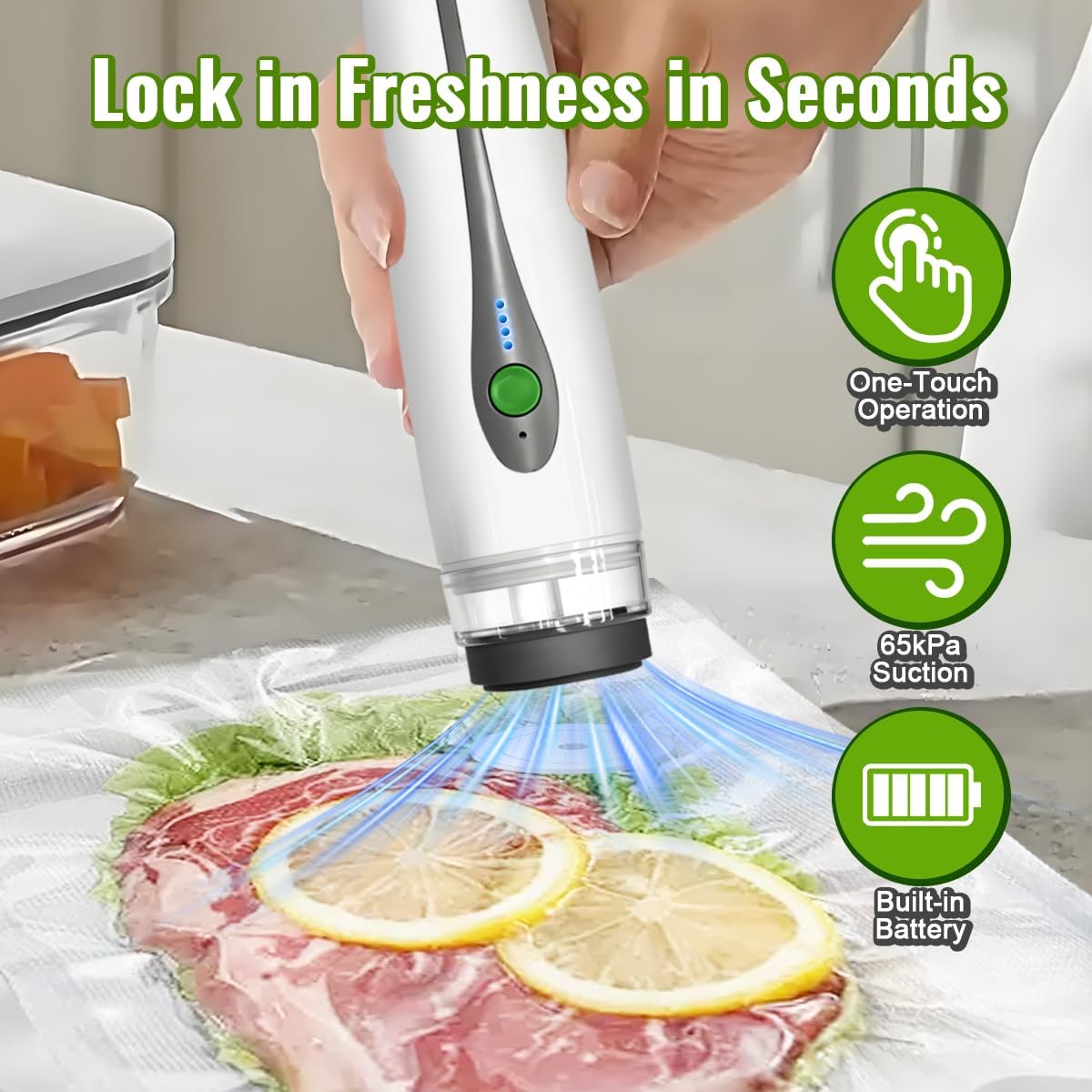 Automatic Mini Vacuum Sealer P - огляд і ціна Food Vacuum Sealer Machine