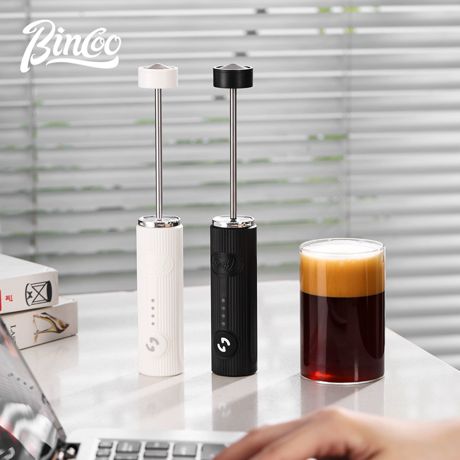 BINCOO Electric Coffee Frother - огляд і ціна Portable Blender Usb Rechargeable