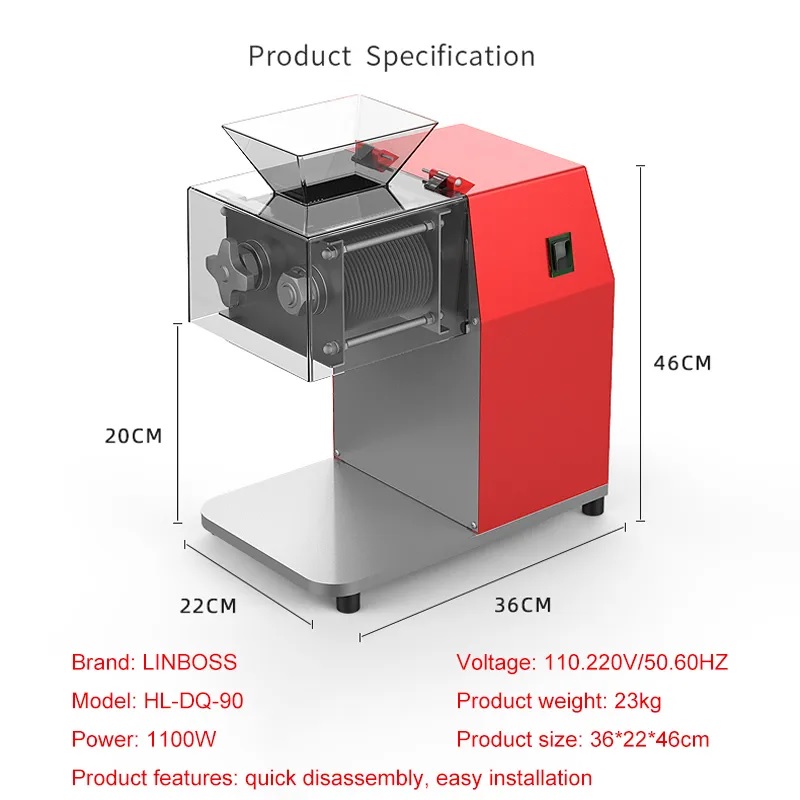 Electric Slicer Meat Cutter Co - огляд і ціна Automatic Meat Slicer Home