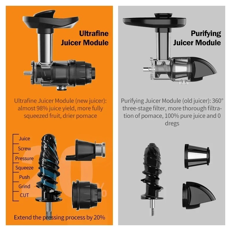 Hot Sale 250W Slow Juicer Extr - огляд і ціна Electric Slow Juicer Cold Press